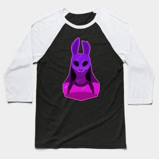 Huntress Purple Silhouette (Dead by Daylight) Baseball T-Shirt